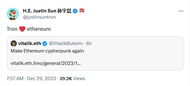 Buterin Takes a Nostalgic Dive Into Ethereum’s Ear