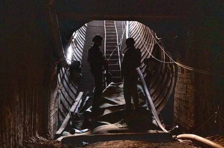 以色列国防军承认正在用海水淹没哈马斯隧道