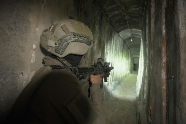 以色列国防军承认正在用海水淹没哈马斯隧道