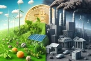 The mining of Bitcoin consumes less energy than ba